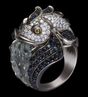 Авторское украшение Gevorgian: кольцо «Аква»